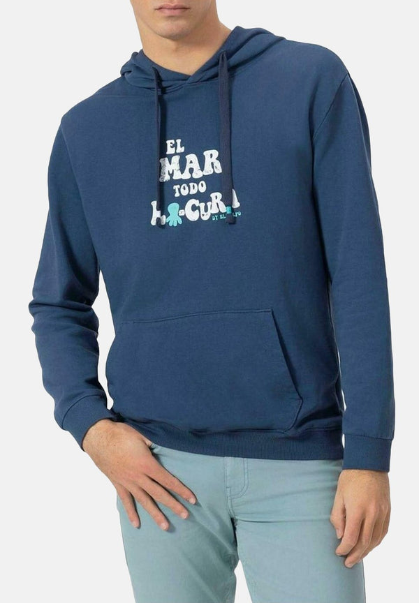 Sudadera, capucha el mar todo locura EL PULPO